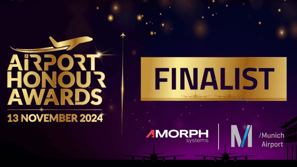 AMORPH SYSTEMS and Munich Airport are finalists for the Airport Innovation Award 2024, recognizing their transformative project optimizing staff assignment at security in Terminal C.