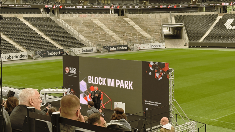 : AI is transforming research, defense, cybersecurity, and digital sovereignty. Insights from Eintracht Frankfurt Tech’s “Block Im Park” event.